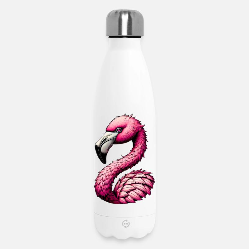 Flamingo - Termospullo 500 ml - valkoinen