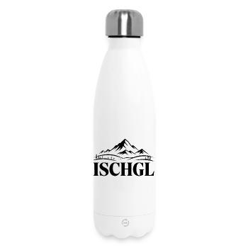 Ischgl - Création de souvenirs - Bouteille isotherme 500 ml - blanc - Devant