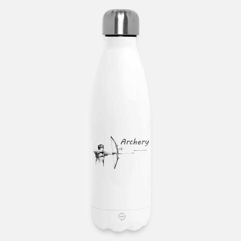Archery - Bouteille isotherme 500 ml - blanc