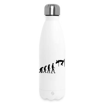Hochsprung Hochspringer Sport Sportler Spieler - Thermosflasche 500 ml - Weiß - Vorne