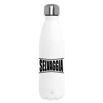 Wild t-shirt t-shirt gift idea - Insulated Water Bottle 500 ml - white - Front