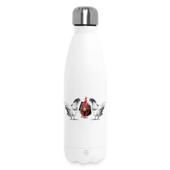 Joyeuses Pâques - Bouteille isotherme 500 ml - blanc - Devant