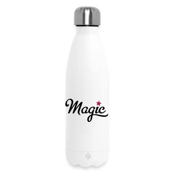 magic - Insulated Water Bottle 500 ml - white - Front