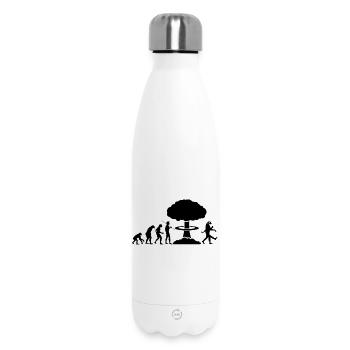 Radioactive evolution - Insulated Water Bottle 500 ml - white - Front
