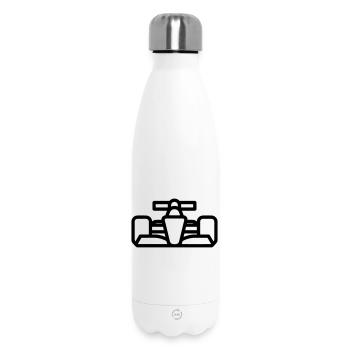 Race Car - Insulated Water Bottle 500 ml - white - Front