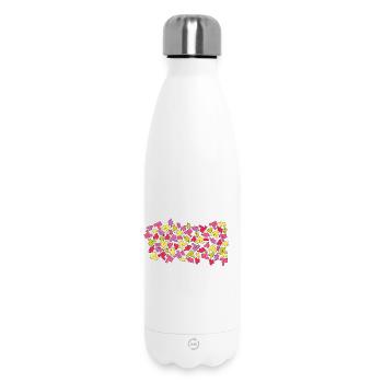 Patron de vêtements cool - Bouteille isotherme 500 ml - blanc - Devant