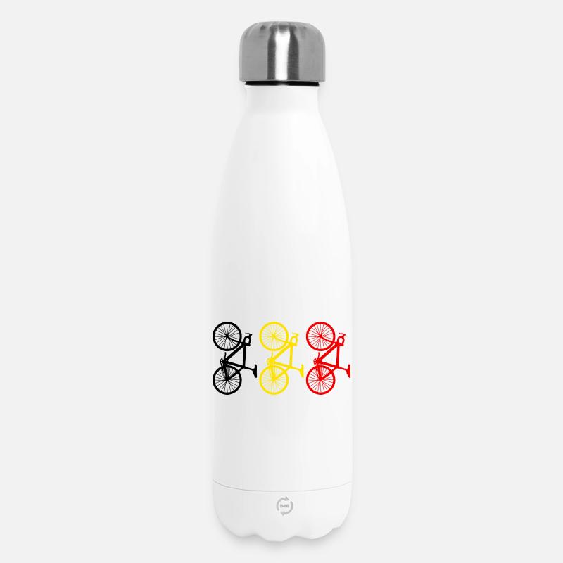 Cycling Belgium - Bouteille isotherme 500 ml - blanc