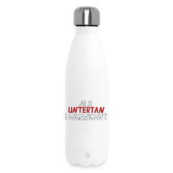 ALS UNTERTAN UNGEEIGNET - Thermosflasche 500 ml - Weiß - Vorne