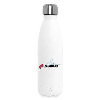 Lifeguard sauveteur aquatique - Bouteille isotherme 500 ml - blanc - Devant