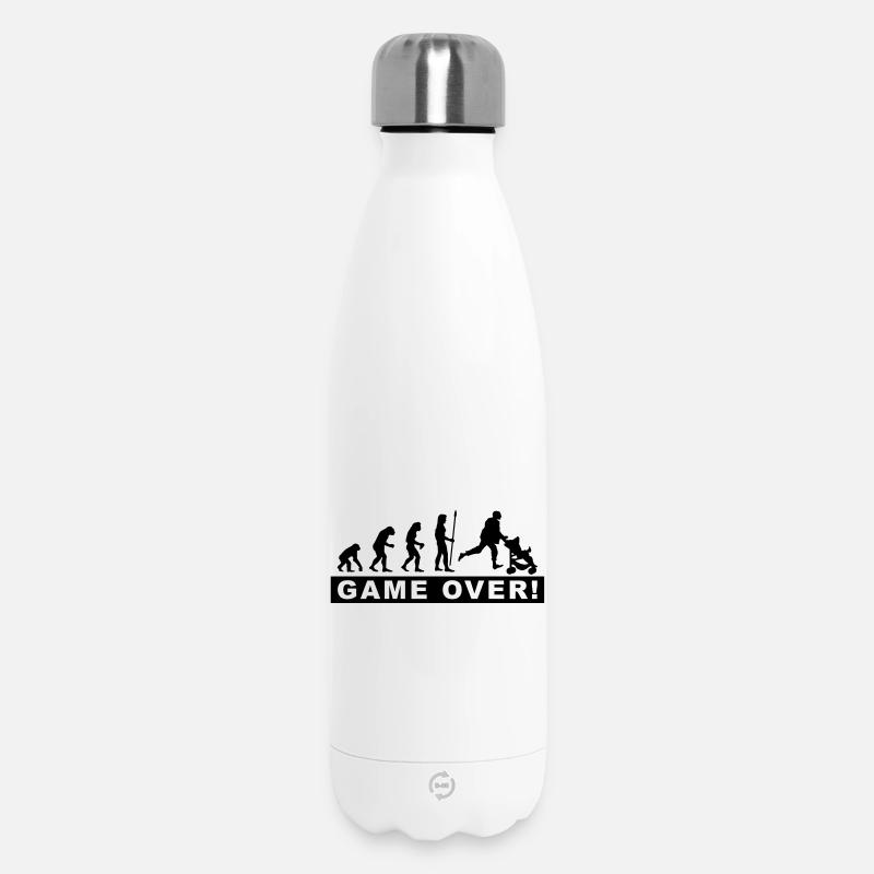 evolution_daddy - Bouteille isotherme 500 ml - blanc