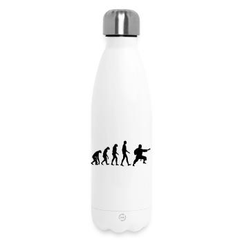 Jujutsu Jiu Jitsu Jiujitsu Ju-jitsu Jiu-jitsu - Insulated Water Bottle 500 ml - white - Front