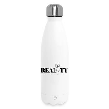 Cool design, reality. - Insulated Water Bottle 500 ml - white - Front