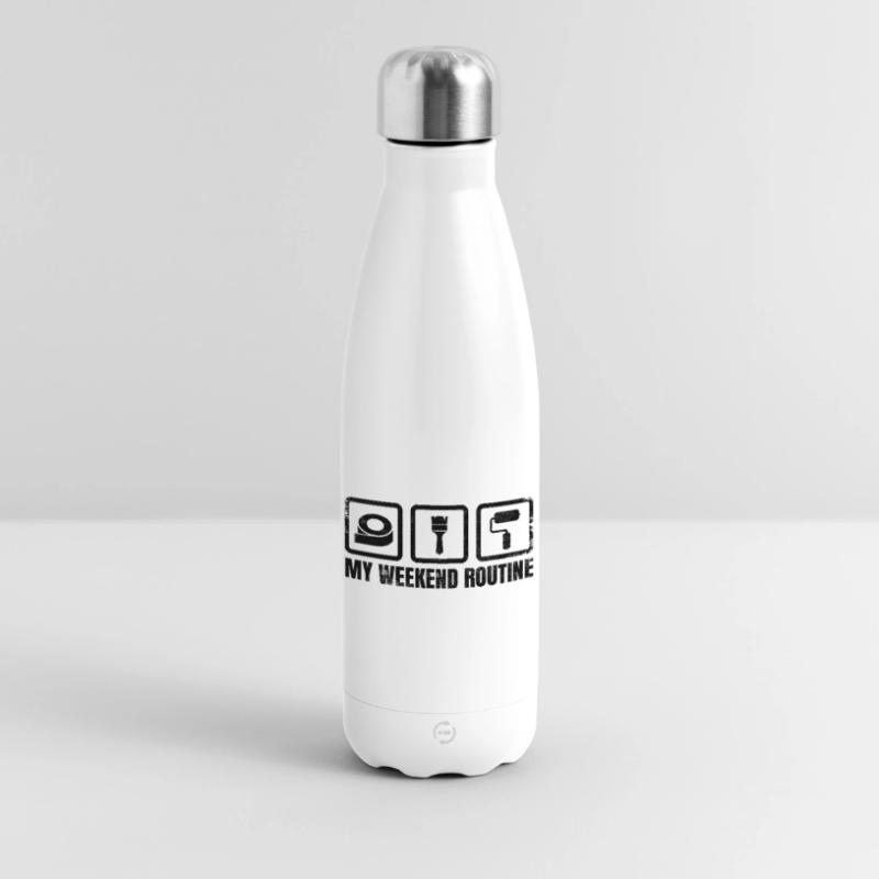 Painter Weekend Routine Insulated Water Bottle 500 ml