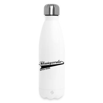Father-in-law 2026, best father-in-law ever - Insulated Water Bottle 500 ml - white - Front