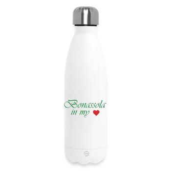 Bonassola in meinem Herzen - Thermosflasche 500 ml - Weiß - Vorne