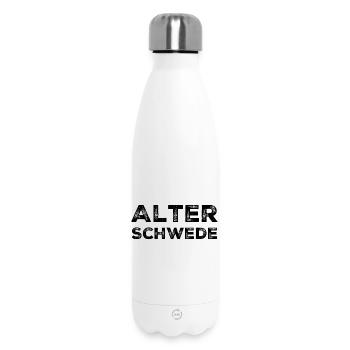 Alter Schwede Lustiger Ausdruck Spruch - Thermosflasche 500 ml - Weiß - Vorne