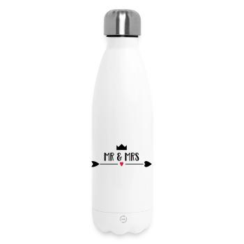 Hochzeit - Thermosflasche 500 ml - Weiß - Vorne