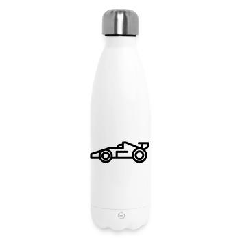 Race Car - Insulated Water Bottle 500 ml - white - Front
