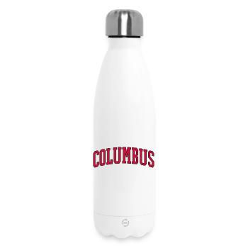 Columbus Arch Vintage Logo - Thermosflasche 500 ml - Weiß - Vorne