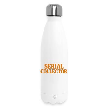 Serial Collector Humor Collector - Insulated Water Bottle 500 ml - white - Front