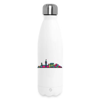 Ottawa City Skyline Parliament Hill Line Art - Thermosflasche 500 ml - Weiß - Vorne