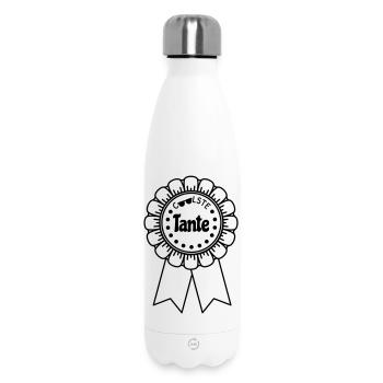 Coolste Tante - Thermosflasche 500 ml - Weiß - Vorne