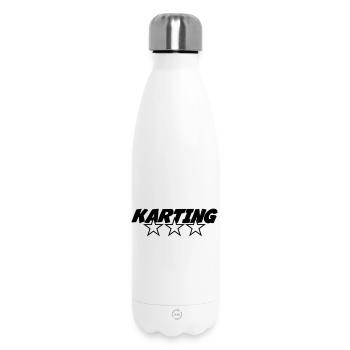 Karting - Insulated Water Bottle 500 ml - white - Front