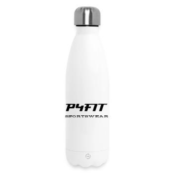 P4FIT Vêtements de sport - Bouteille isotherme 500 ml - blanc - Devant