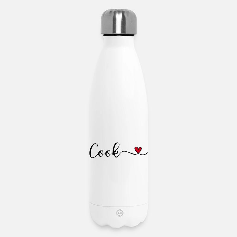Cook - Insulated Water Bottle 500 ml - white