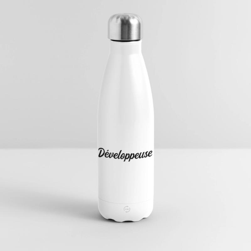 Développeuse Web Code Logiciel Application Tech Bouteille isotherme 500 ml