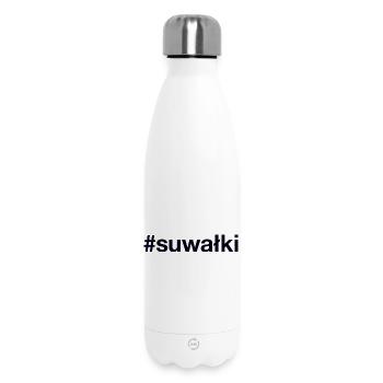 SUWALKI Poland Polska Polen - Insulated Water Bottle 500 ml - white - Front