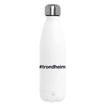 TRONDHEIM Norvège Norge Norwegen - Bouteille isotherme 500 ml - blanc - Devant