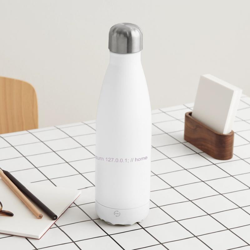 Programmierer Nerd IT Witz Developer Zuhause Thermosflasche 500 ml