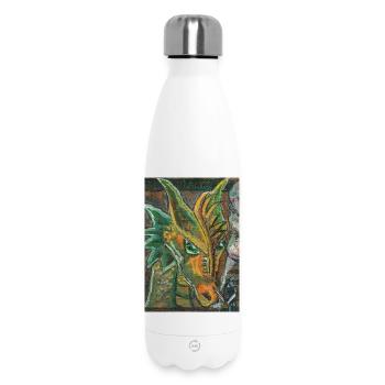 Look there... - Insulated Water Bottle 500 ml - white - Front