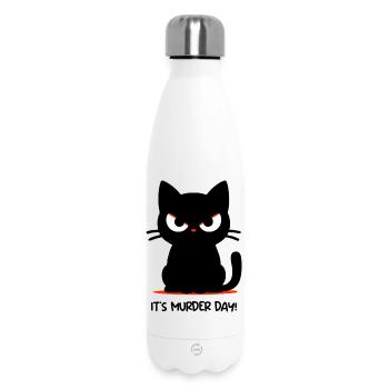 Tag des Mordes - Thermosflasche 500 ml - Weiß - Vorne