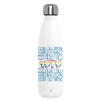 1979 - Insulated Water Bottle 500 ml - white - Front