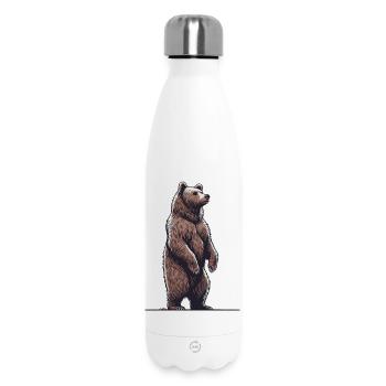 Grizzly - Bouteille isotherme 500 ml - blanc - Devant