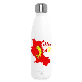 The Loire 42 - Insulated Water Bottle 500 ml - white - Front