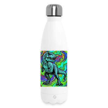dinosaure - Bouteille isotherme 500 ml - blanc - Devant