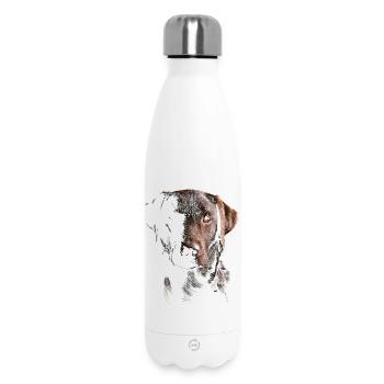 Labrador - Thermosflasche 500 ml - Weiß - Vorne