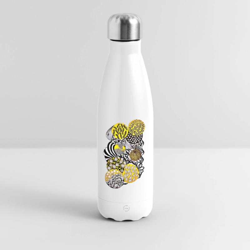 Luminous Circle Patterns Botany Insulated Water Bottle 500 ml