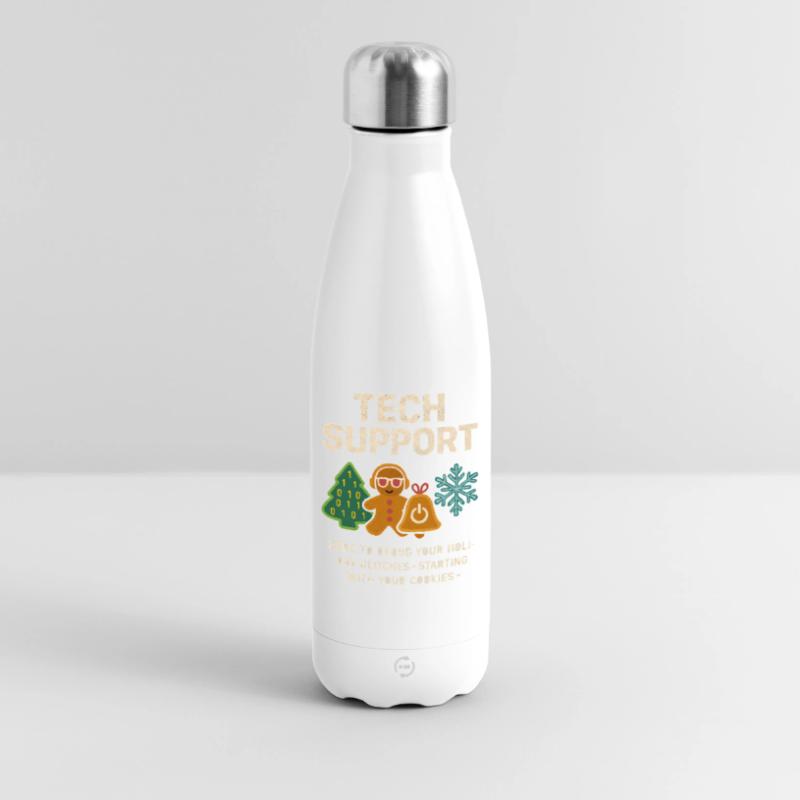 Admin Christmas Gift IT Support Debugging Insulated Water Bottle 500 ml