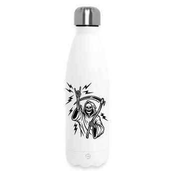 Main de roche dure - Bouteille isotherme 500 ml - blanc - Devant