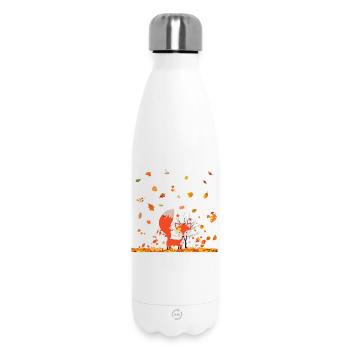 Autumn - Insulated Water Bottle 500 ml - white - Front
