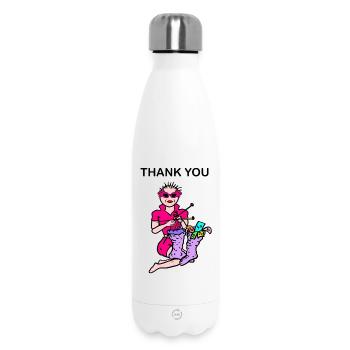 Économies en chaussette - Bouteille isotherme 500 ml - blanc - Devant