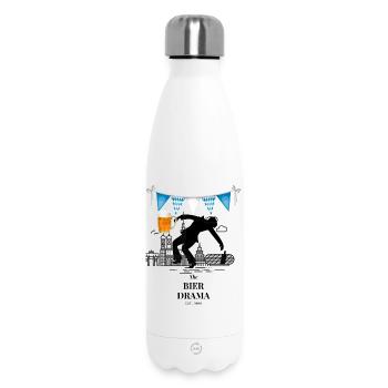Drame de la bière ART - Bouteille isotherme 500 ml - blanc - Devant