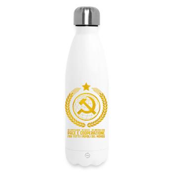 Kommunistischer Internationalismus - Thermosflasche 500 ml - Weiß - Vorne
