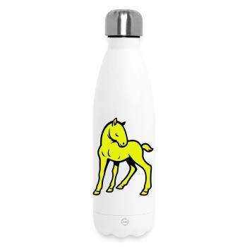 Cute Horse - Thermosflasche 500 ml - Weiß - Vorne