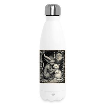 Mondschein-Dämon - Thermosflasche 500 ml - Weiß - Vorne