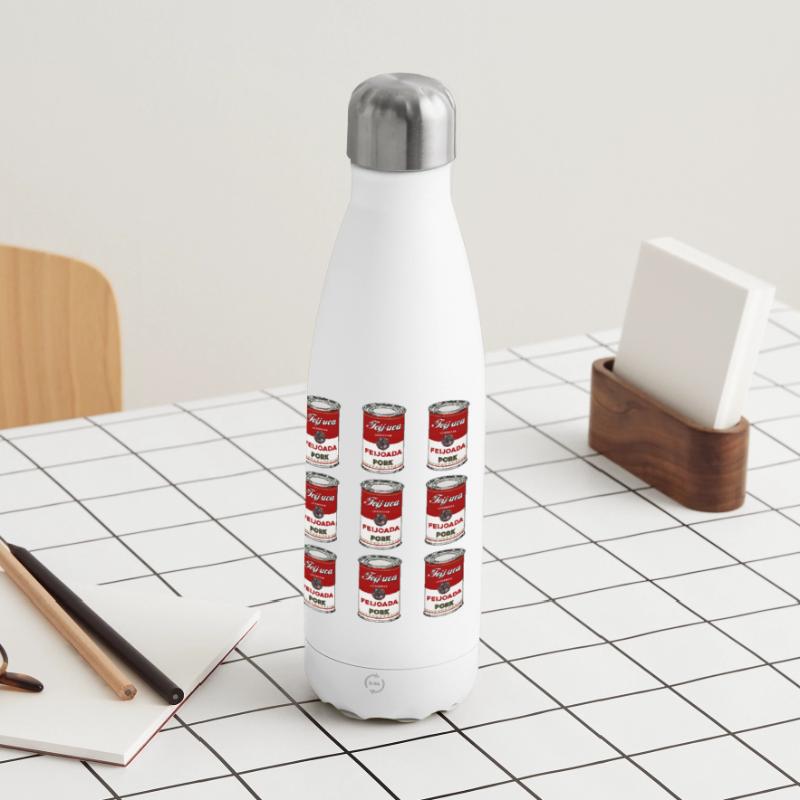 Feijoada Pork Can Pattern Insulated Water Bottle 500 ml